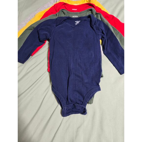 Carter's 18 months set of 7 long sleeve one-piece - Picture 4 of 11